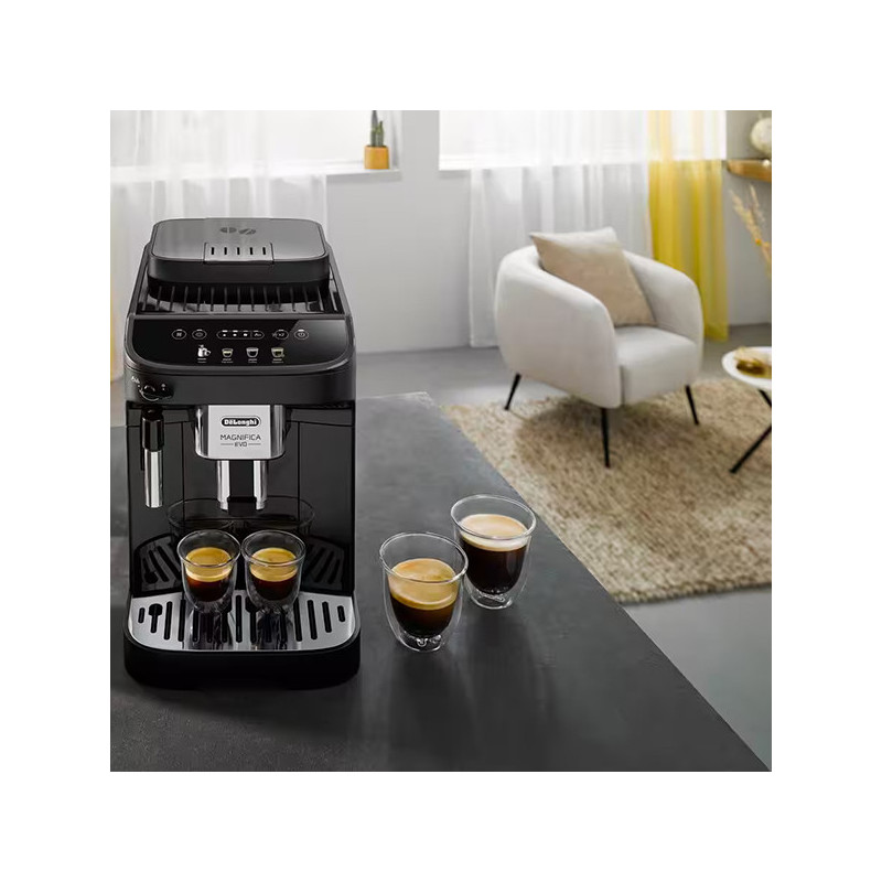 Machine à café expresso broyeur Magnifica Evo 1450W Noir - DE'LONGHI - ECAM290.22.B
