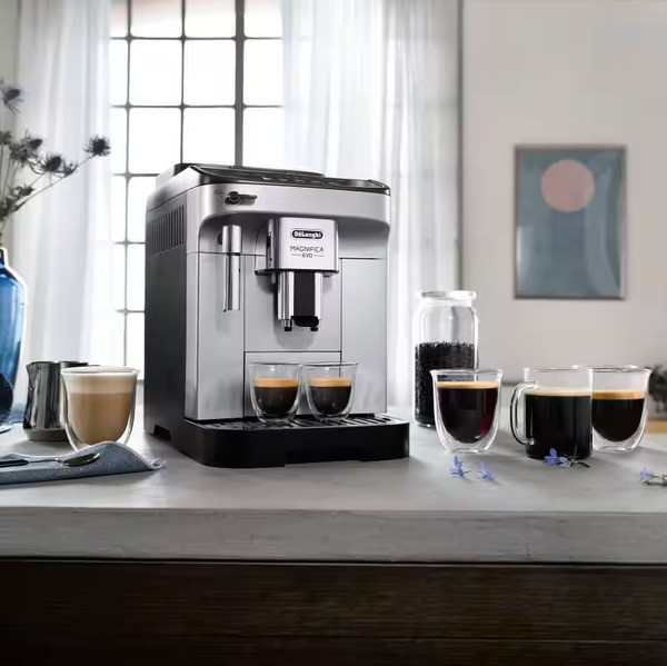 Machine à café expresso broyeur Magnifica Evo 1450W Noir/Argenté -  DE'LONGHI - ECAM290.31.SB 