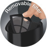Bouilloire PureEase 1.7L Noir - BRAUN - WK3110BK