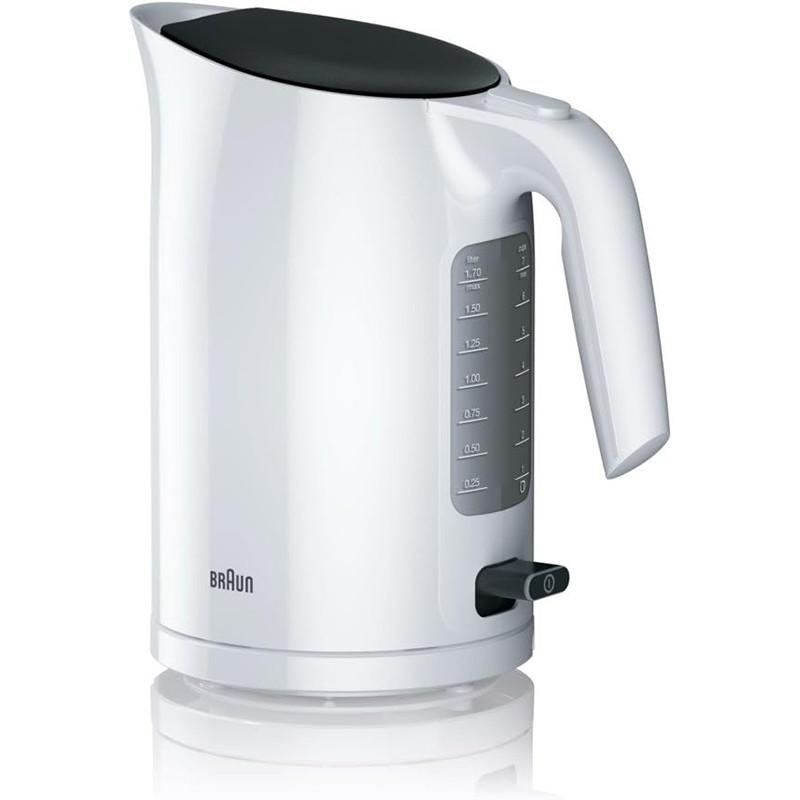 Bouilloire PureEase 3000W 1.7L Blanc - BRAUN - WK3100WH