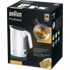 Bouilloire PureEase 3000W 1.7L Blanc - BRAUN - WK3100WH