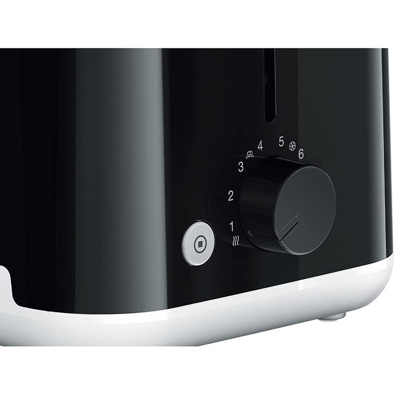 Grille-pain 2 fentes 900W Noir - BRAUN - HT1010BK