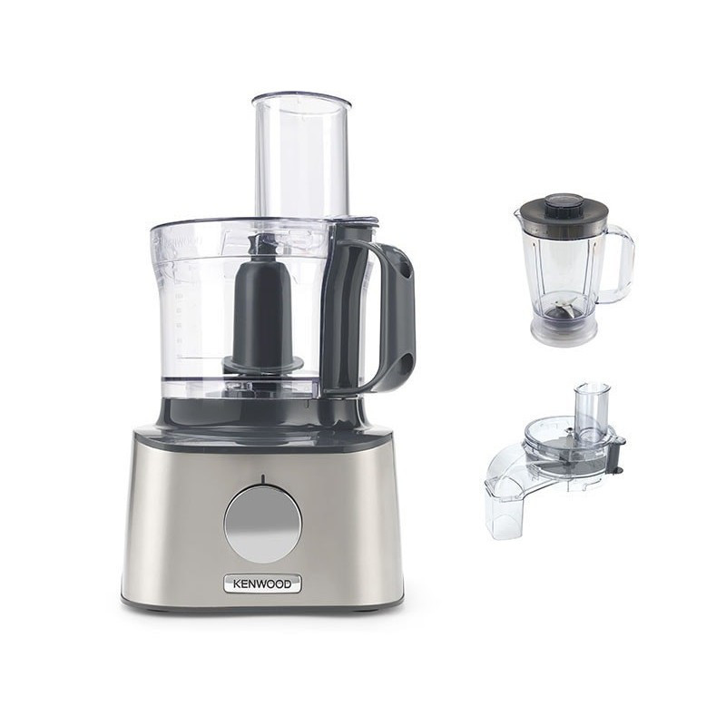 Robot de cuisine multifonction Multipro Compact 2.1L 800W Argent - KENWOOD - FDM304SS