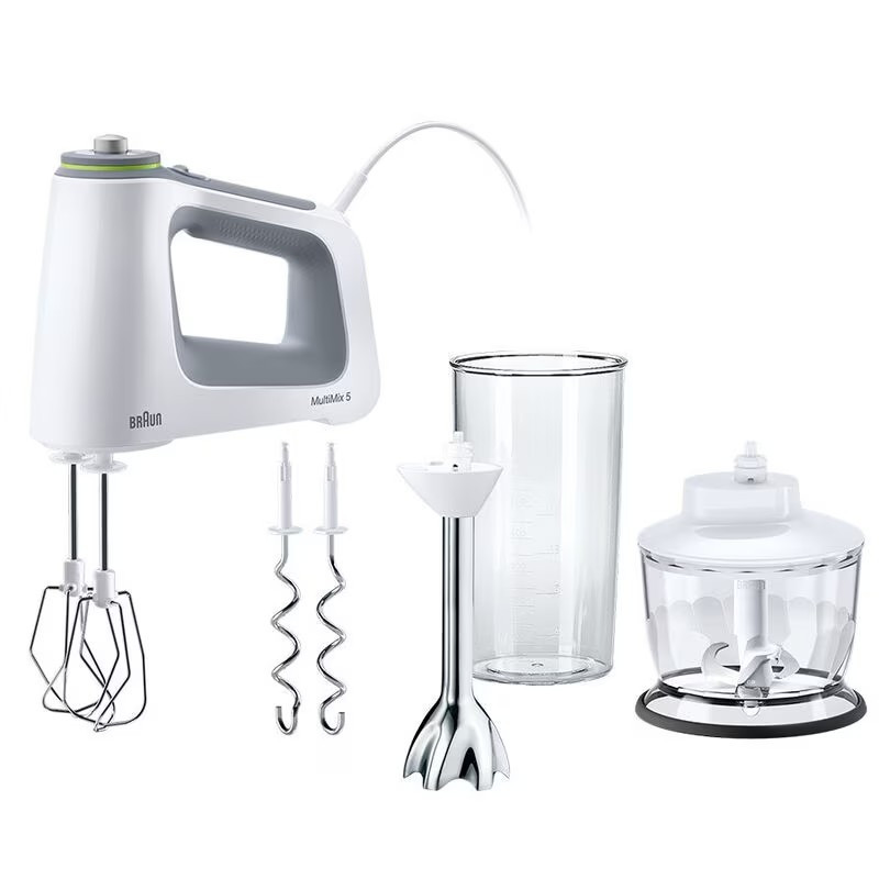 Batteur à main MultiMix 5 750W Gris - BRAUN - HM5137WH