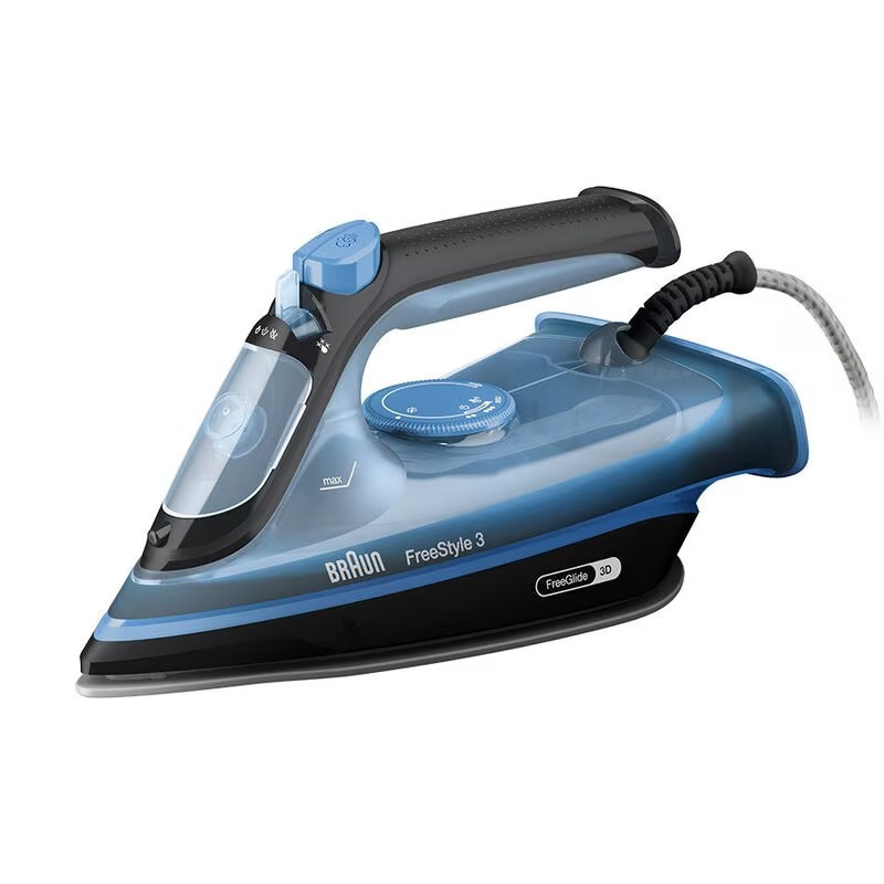 Fer à repasser FreeStyle 3 2400W Noir/Bleu - BRAUN - FI3194BK