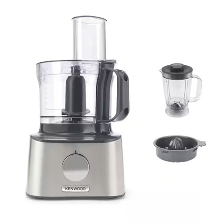 Robot de cuisine multifonction MultiPro Compact 2,1L Inox - KENWOOD - FDM301SS