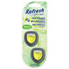 Pochette de 2 mini diffuseurs parfum Lemon Lime Sunshine 3 m - REFRESH YOUR CAR - 1KAUTMD0215