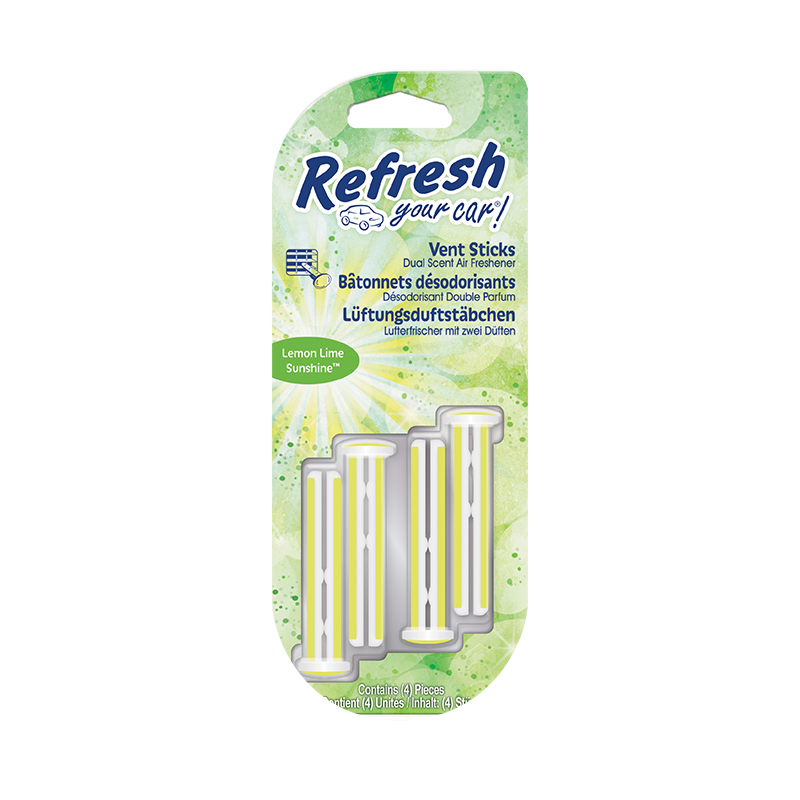 Désodorisants Vent Sticks Lemon Lime Sunshine - REFRESH YOUR CAR - 1KAUTST0239