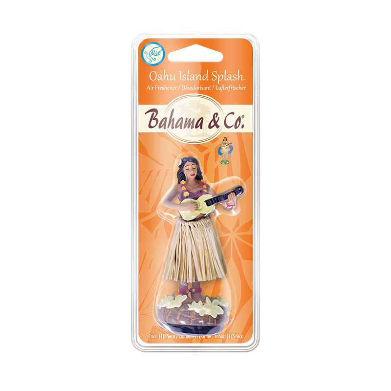 Désodorisant Oahu Island Splash Hula-girl - BAHAMA & CO - 1KAUTNO0253