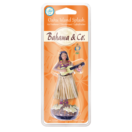 Désodorisant Oahu Island Splash Hula-girl - BAHAMA & CO - 1KAUTNO0253