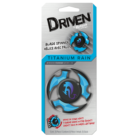 Parfum de voiture Titanium Rain Blade spinner - DRIVEN - 1KAUTDRV1069