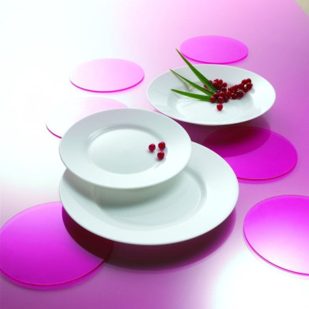 Assiette grande à diner Every Day Ø26.5cm Blanc - LUMINARC - ARCLUH9859