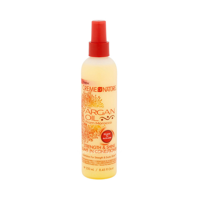 Shampooing force & brillance à l'Huile d'Argan 250ml Jaune - CREME OF NATURE - 32C00005200