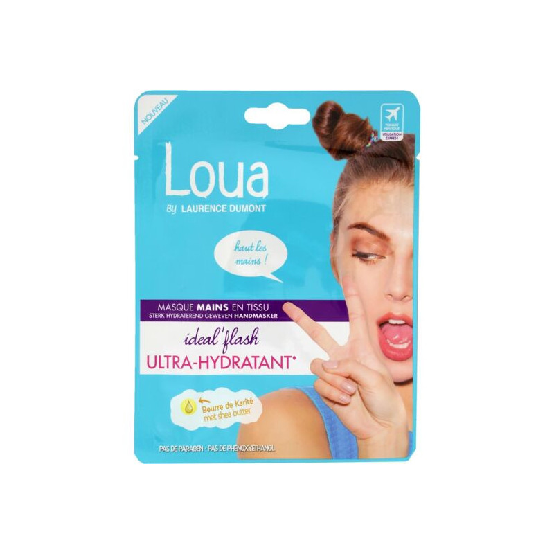 Masque visage en tissu Hydratant & Protecteur 14mL - LOUA - 18G00186589