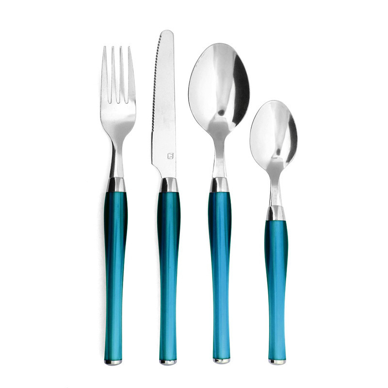 Ensemble de 24 couverts Purity bleu - AMEFA - AME871284