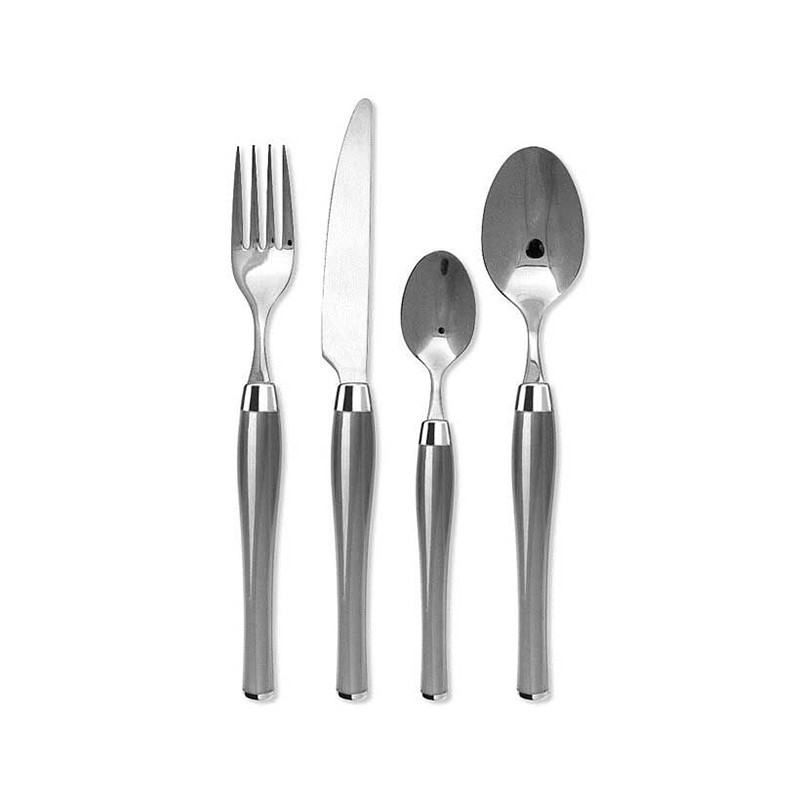 Ensemble de 24 couverts Purity Gris - AMEFA - AME871584