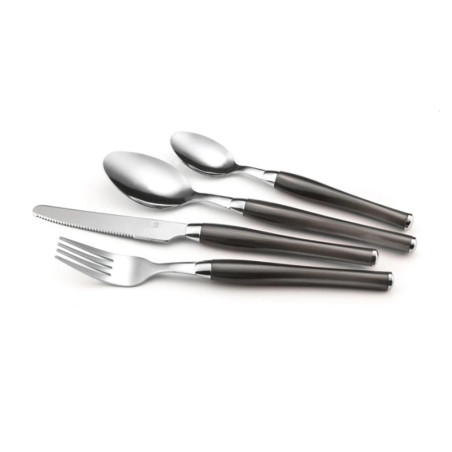 Ensemble de 24 couverts Purity Gris - AMEFA - AME871584