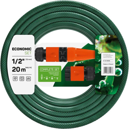 Kit d'arrosage Economic femelle G1/2 20m - CELLFAST - CEL-10-100