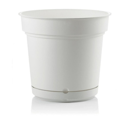 Pot rond Hydral Element Ø33cm Blanc - TERAPLAST - TER-7033022