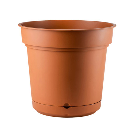 Pot rond Hydral Element Ø38cm Terracotta - TERAPLAST - TER-7038001