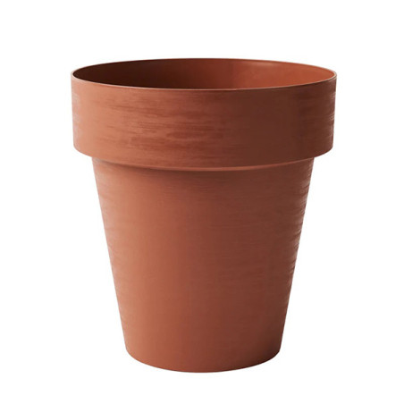 Pot rond Time Ø35cm Terracota - TERAPLAST - TER-3035001