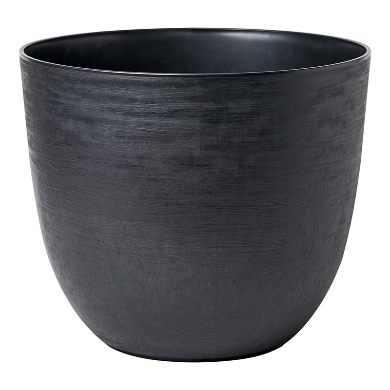 Pot rond Over Ø38cm Noir - TERAPLAST - TER-6038238