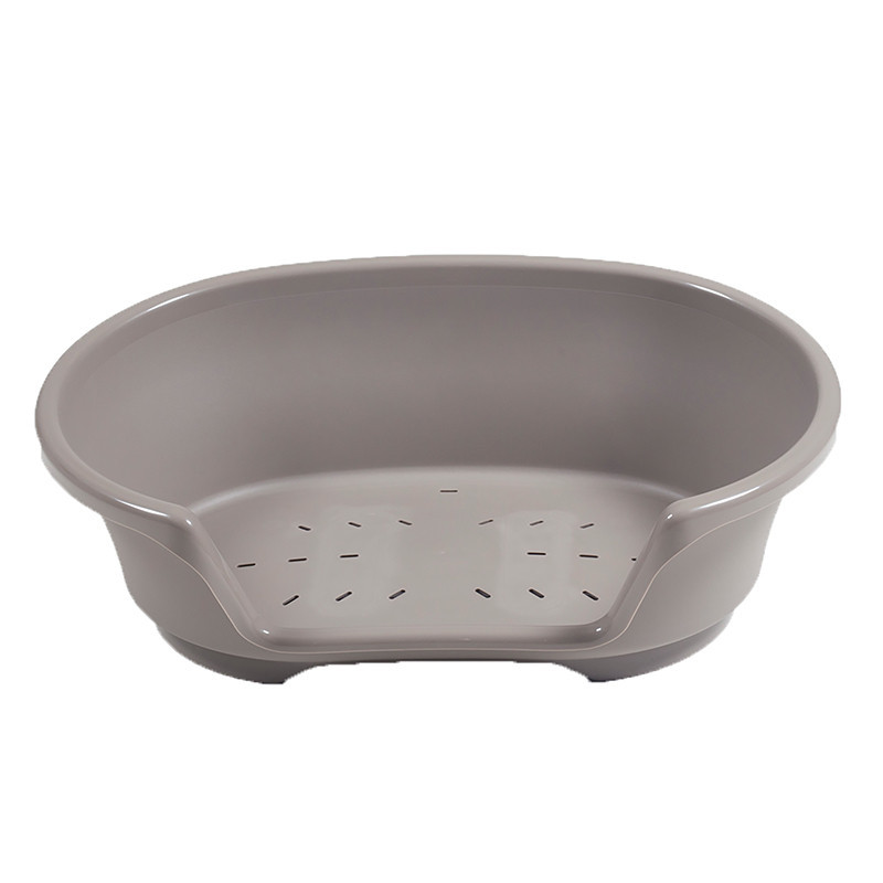 Lit douillet avec matelas Air Cosy taupe 45cm - VADIGRAN - VAD-3434