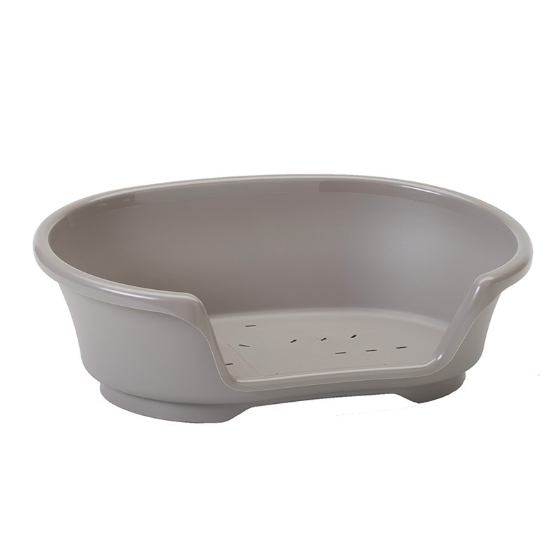 Lit douillet avec matelas Air Cosy taupe 45cm - VADIGRAN - VAD-3434