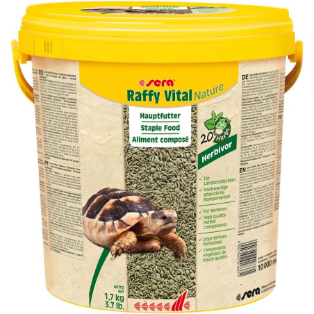 Aliment principal Raffy Vital Nature 10L 1,7kg - SERA - SER-1837