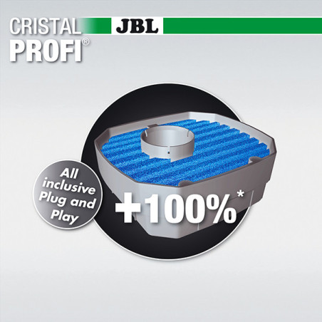 Filtre extérieur pour aquariums CristalProfi e402 Greenline - JBL - JBL-6028000