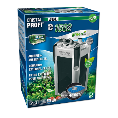 Filtre extérieur pour aquariums CristalProfi e1502 Greenline - JBL - JBL-6028300