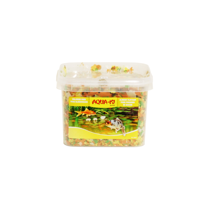 Nourriture pour poissons Aqua-ki Jaune flocons 3,5L - BENELUX - BEN-46639