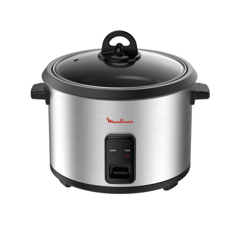 Cuiseur à riz EasyRice 1.8L Inox - MOULINEX - MK123D10