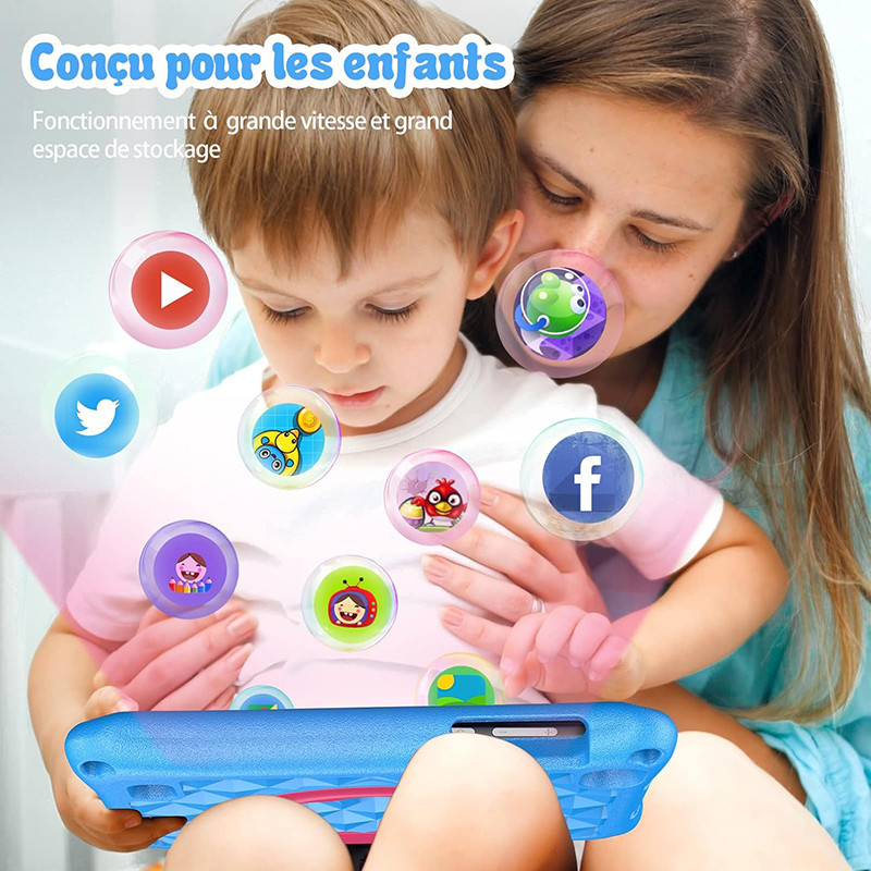 Tablette pour enfants M7 2/32Go Bleu - VASOUN