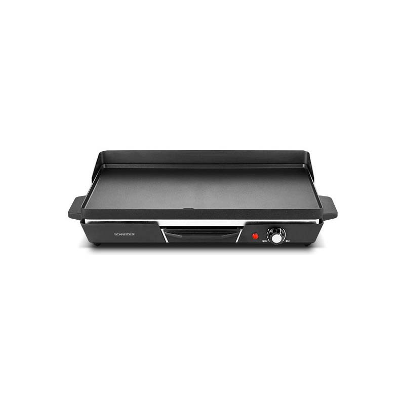 Plancha avec plaque réversible 1800W Noir - SCHNEIDER - SCPL218B