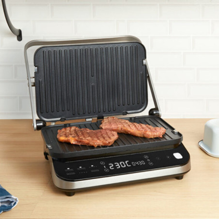 Grille-viandes 3en1 2000W Inox - SCHNEIDER - SCGR2000X