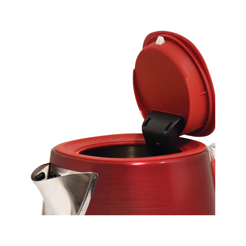 Bouilloire 1.7L 2200W Rouge - BRANDT - BO1703R