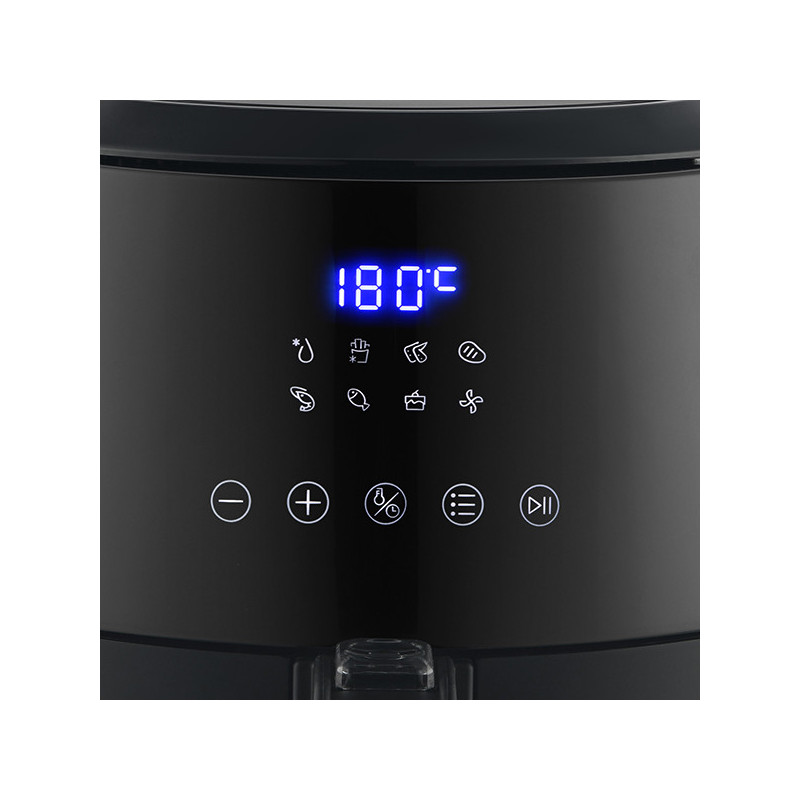 Friteuse sans huile à air chaud 3,5L 1500W Noir - BRANDT - FRIAF35B