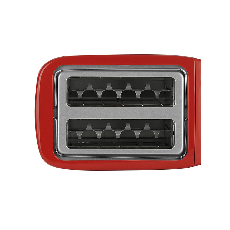 Grille-pain 2 tranches Rouge - BRANDT - TO2T1050R