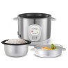 Cuiseur à riz 1.8L + Panier vapeur Japan X Gris - KITCHENCOOK - JAPANXGRIS