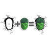 Lampe 3D Led Marvel Hulk - 3D LIGHT FX - 81670022249