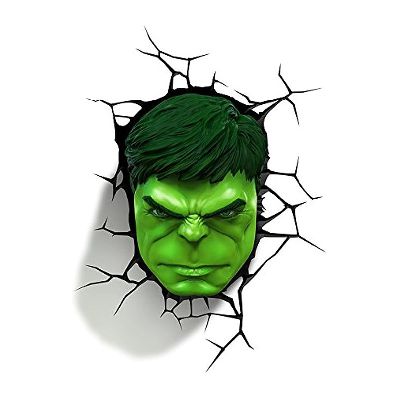 Lampe 3D Led Marvel Hulk - 3D LIGHT FX - 81670022249