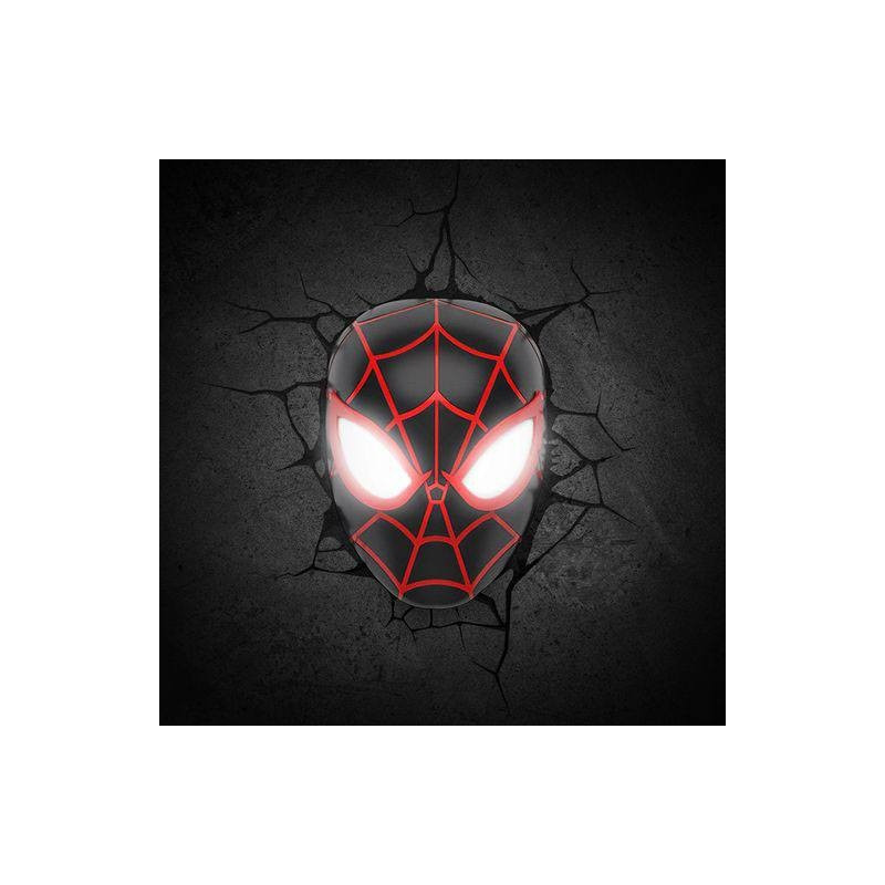 Lampe 3D LED Spider-Man Miles Morales - 3D LIGHT FX - 81670022247