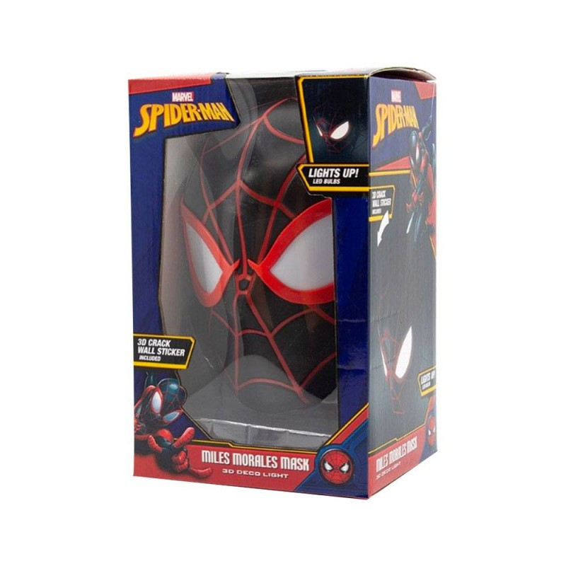 Lampe 3D LED Spider-Man Miles Morales - 3D LIGHT FX - 81670022247