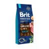 Croquettes pour chien adulte Premium agneau & riz 15kg - BRIT - B50