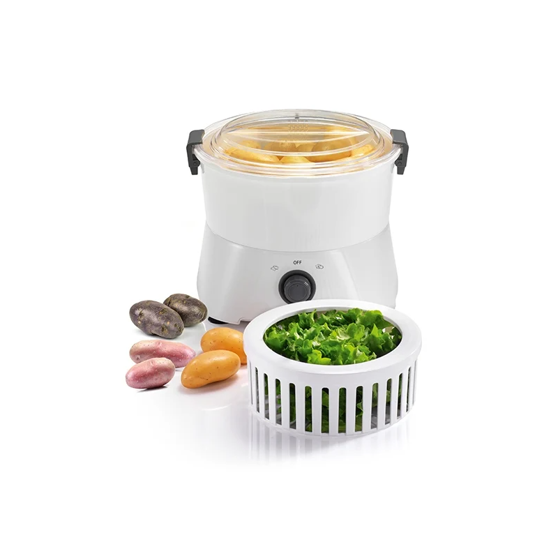 Eplucheuse à pommes de terre électrique 85W Blanc - KITCHENCHEF - KS.EPL900ES