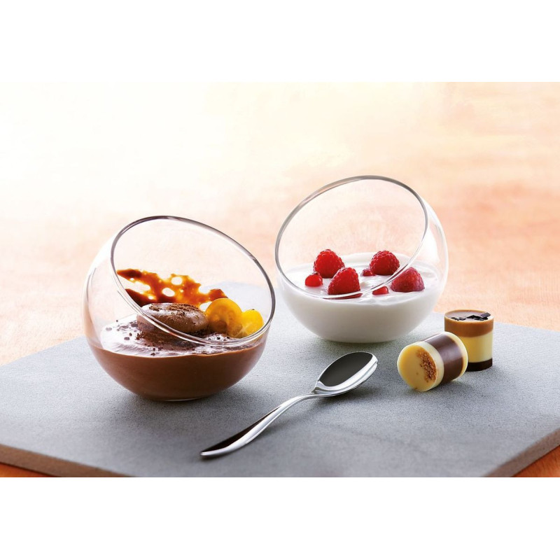 Coupe à glace en verre transparent 4cl