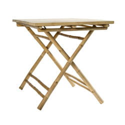 Table en bambou - 117x68x74cm