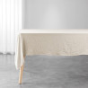 Nappe Rectangle Microfibre Unie Lavee Suzy 140x240cm Naturel - DOUCEUR D'INTERIEUR - 1723120