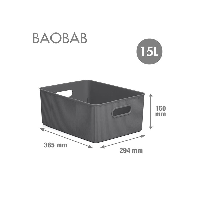 Boîte Tatay Bohol Boîte De Rangement 12L Bohol – En Plastique Recyclé, Design épuré, 30x39x13 Cm Boîte Design Bohème Boîte Tatay Bohol Boîte De Rangement 12L Bohol – En Plastique Recyclé, Design épuré, 30x39x13 Cm Boîte Design Bohème